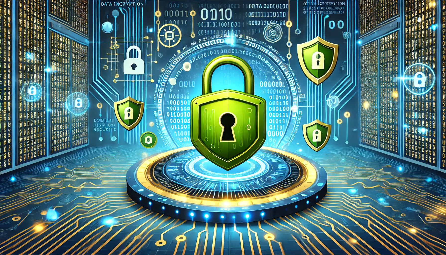 Keamanan Data dan Privasi Alt text