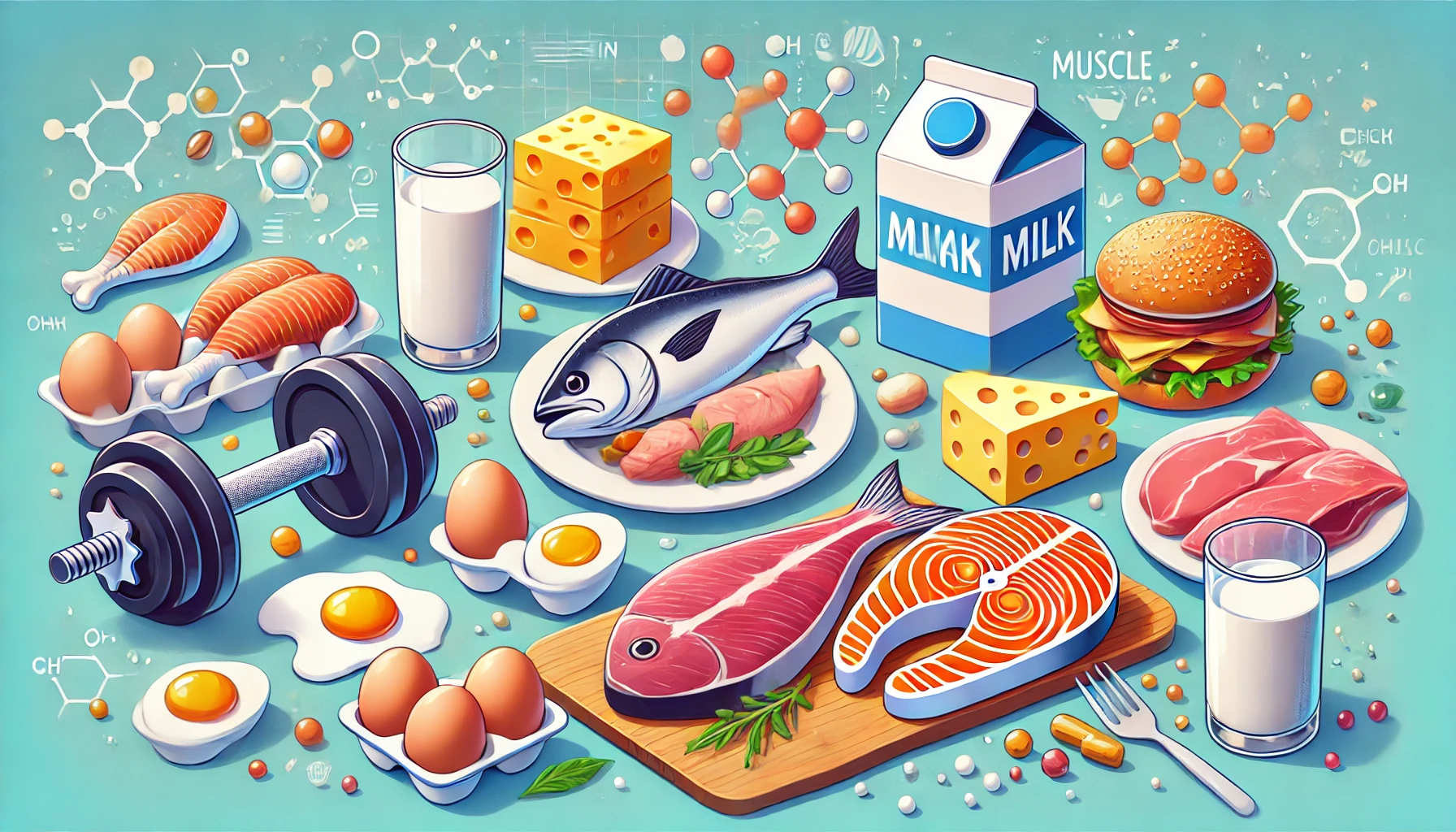 Protein tinggi rendah lemak Alt text